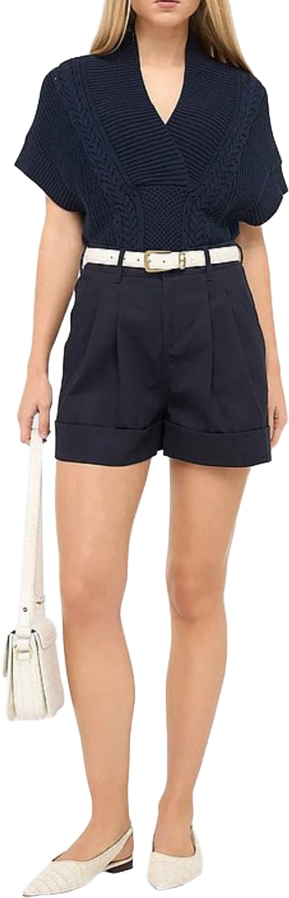 Janice Janice Shorts Shorts Blauw Arthur Tweed Blauw
