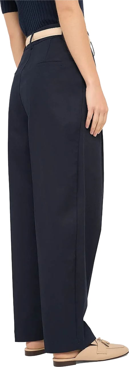 Janice Janice Paperbag Broek Blauw Balti Blauw