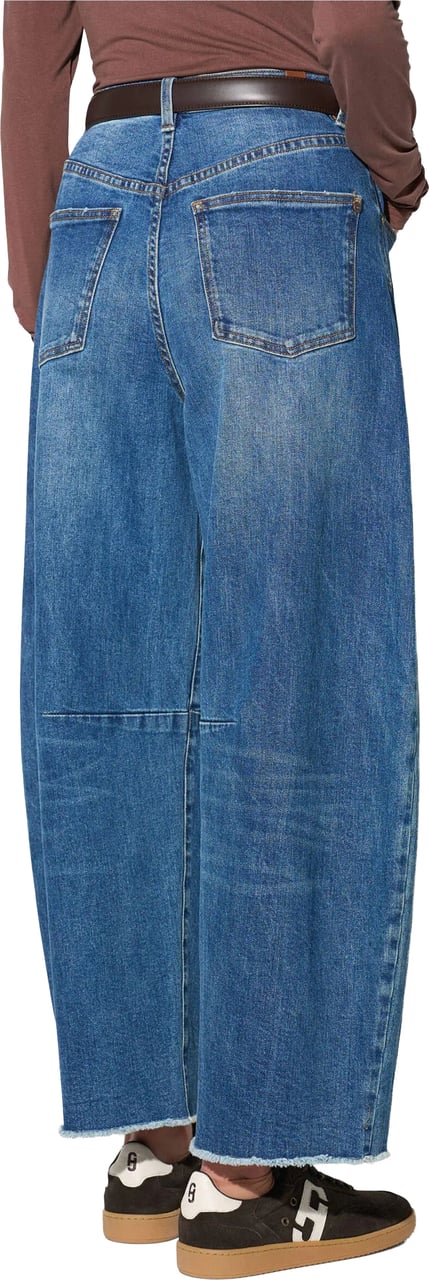 Janice Barrel Jeans Jeans Blauw Billy Blauw