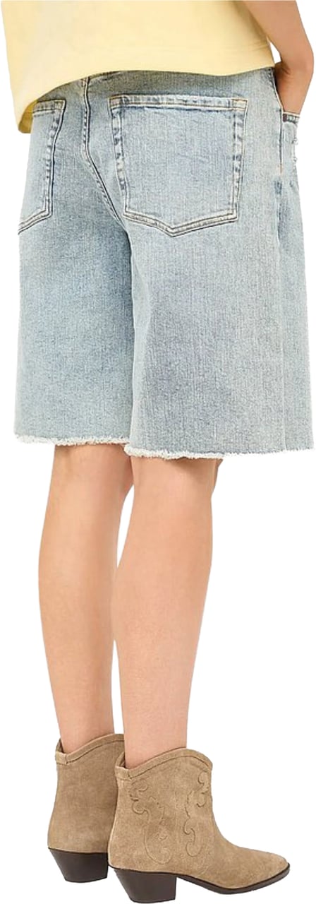 Janice Janice Shorts Jeans Shorts Lichtblauw Bo Blauw