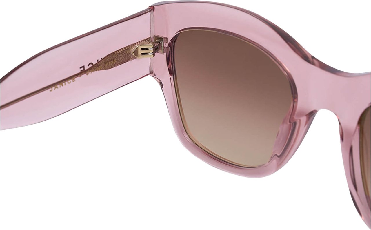 Janice Zonnebrillen Roze Simon Roze