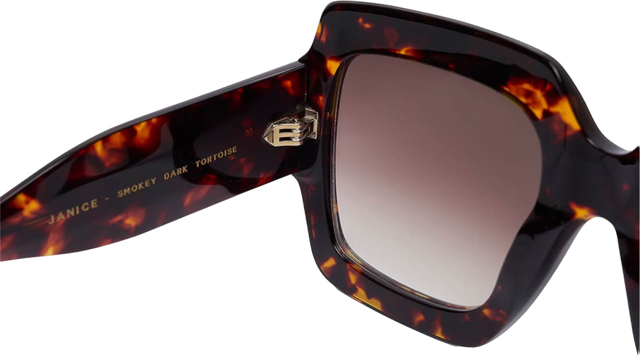 Janice Zonnebrillen Bruin Smokey Bruin