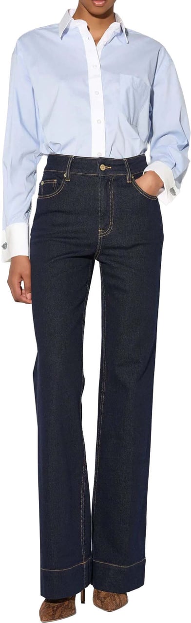 Janice Trey Jeans Donkerblauw Trey Blauw