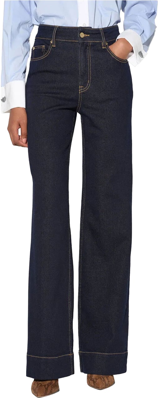 Janice Trey Jeans Donkerblauw Trey Blauw