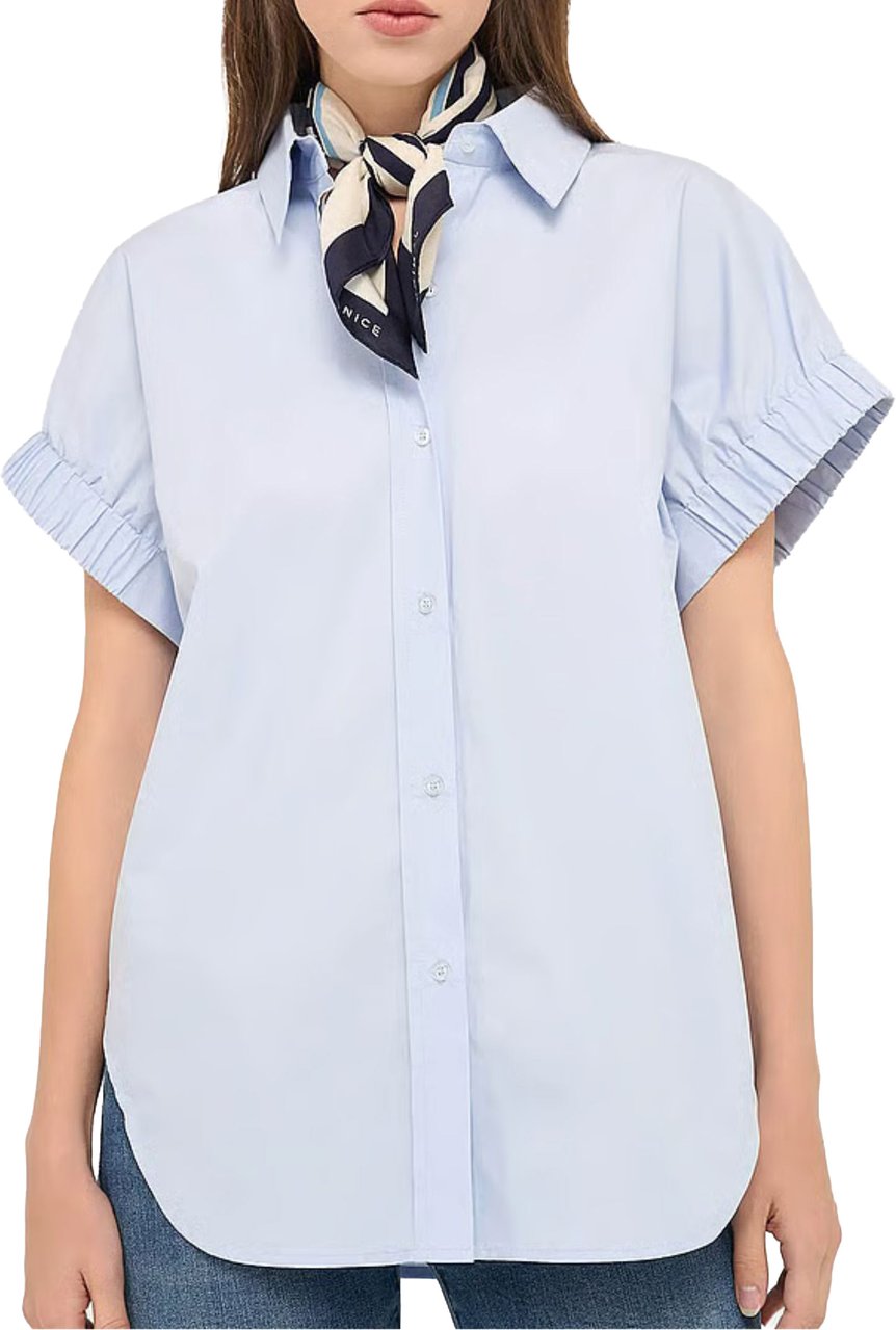 Janice Janice Blouse Blouses Blauw Yaro Blauw