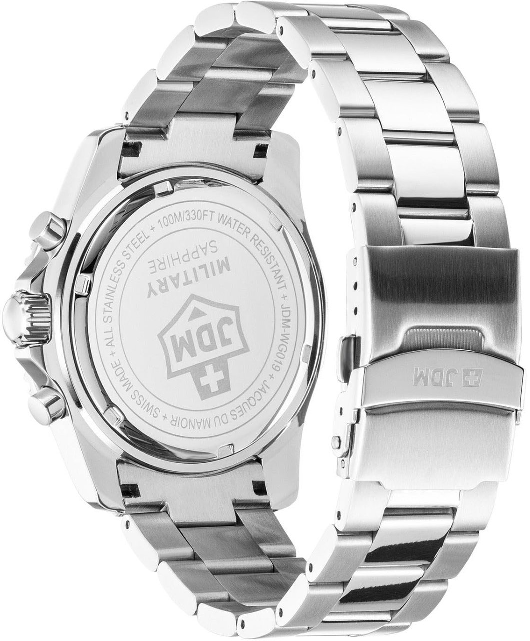 JDM Military Sierra - Horloge - Grijs Zilver