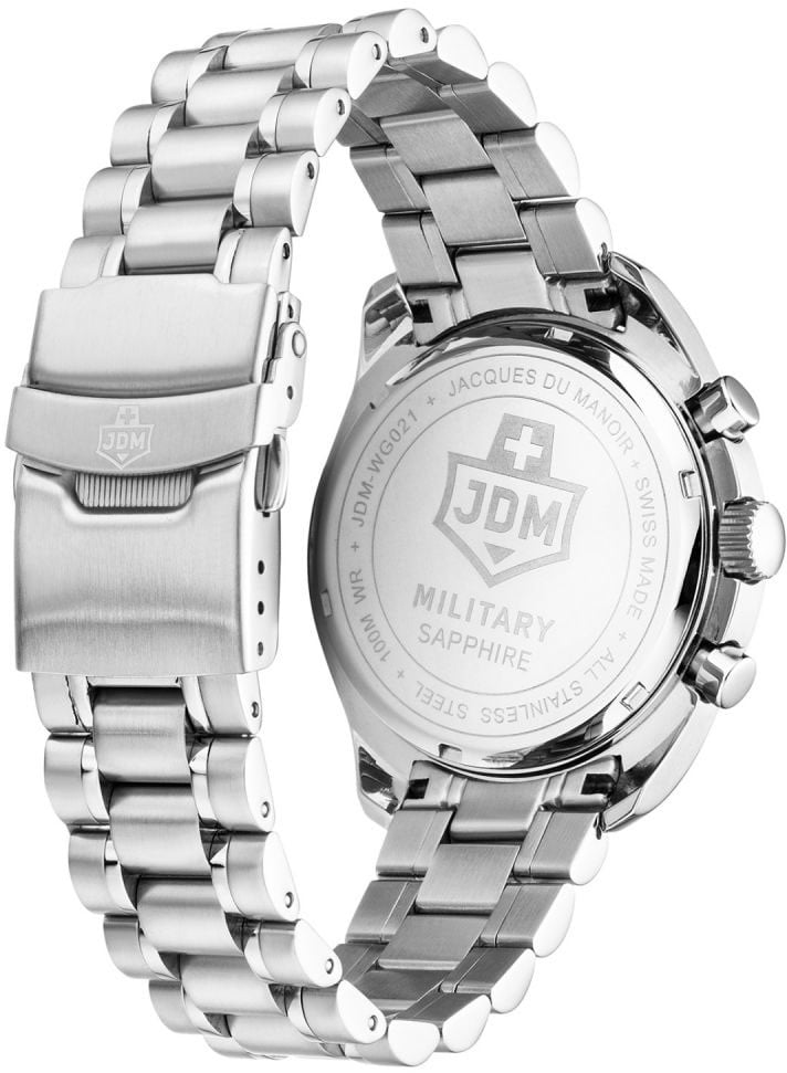 JDM Military Swiss Precision - Horloge - Groen Divers