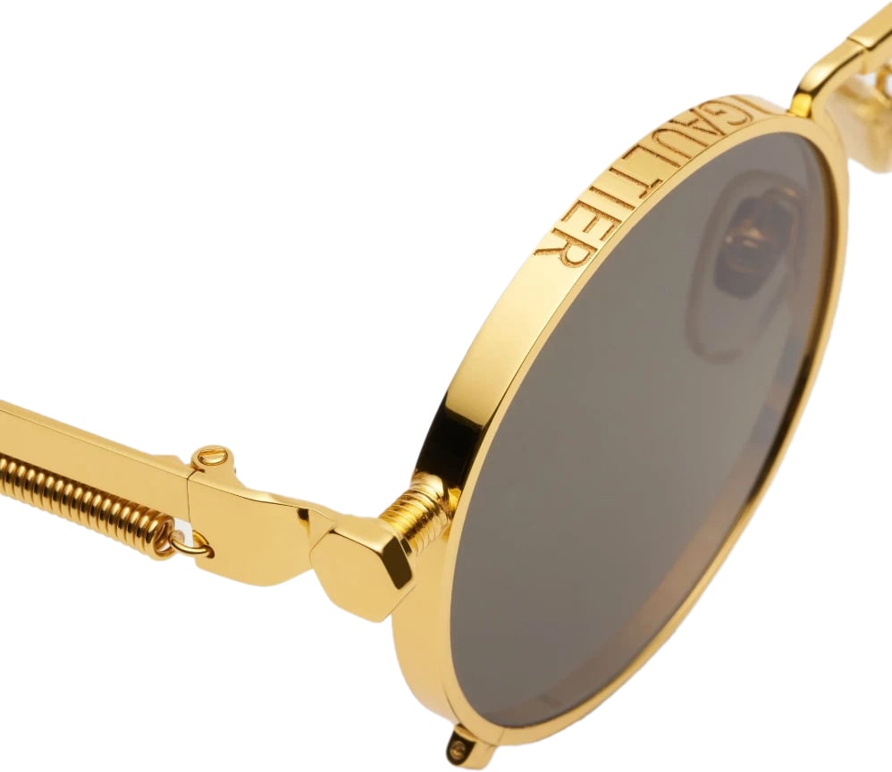 Jean Paul Gaultier Lunettes Ressort Gold Divers
