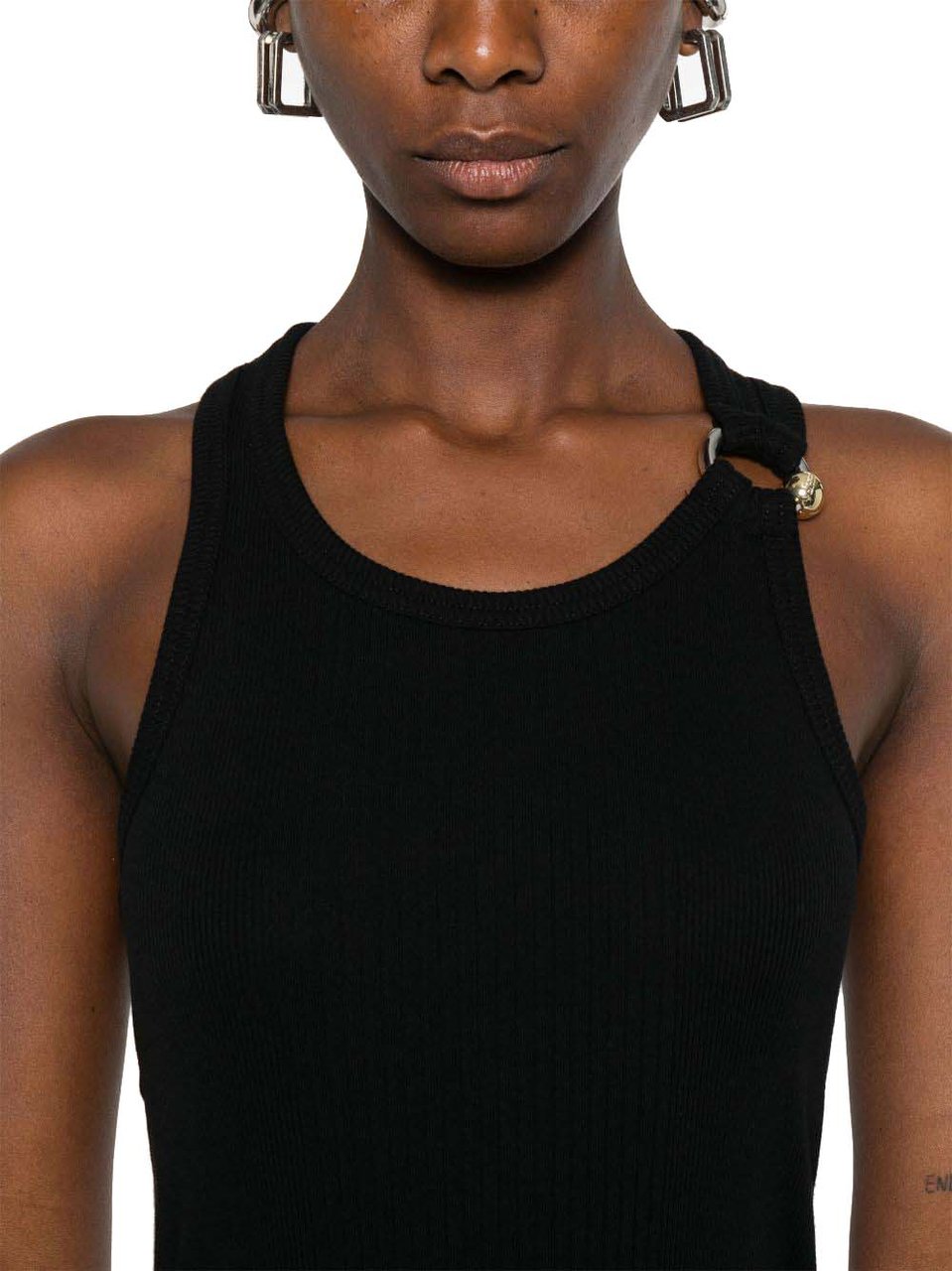 Jean Paul Gaultier Top Black Zwart
