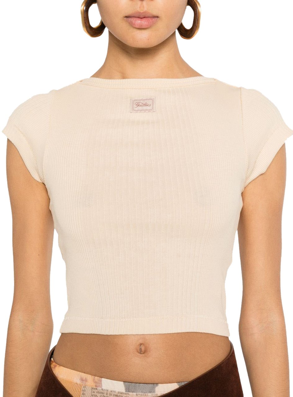 Jean Paul Gaultier Top Nude Neutraal