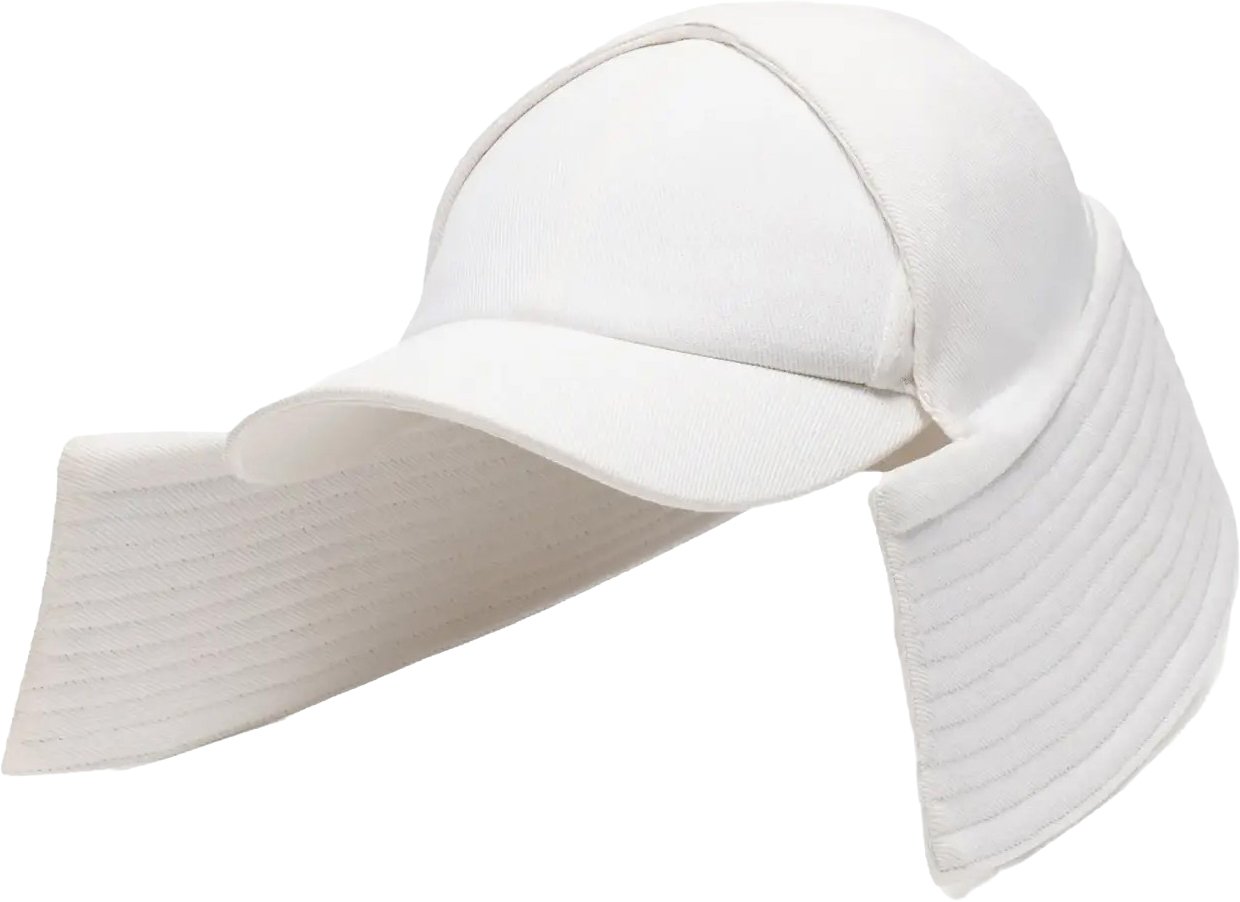 Jean Paul Gaultier Denim Drill Bob Marine Hat White Wit