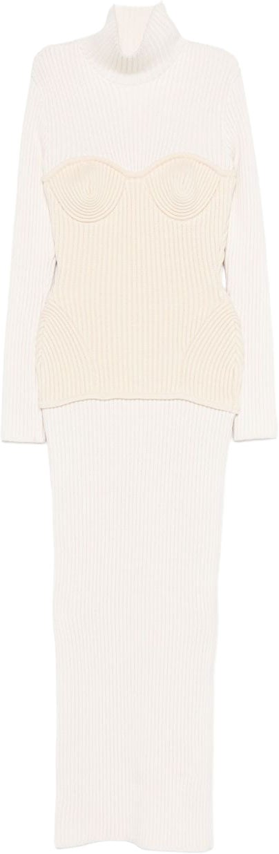 Jean Paul Gaultier Dresses White/Ecru Wit