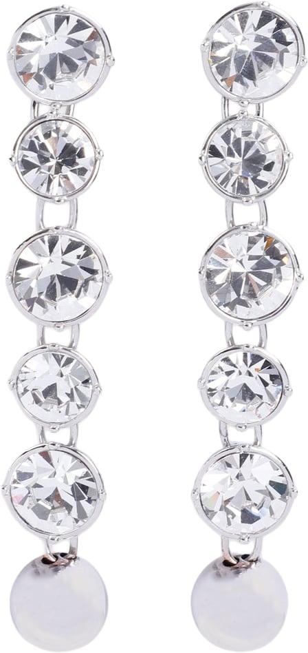 Jean Paul Gaultier Long Diamond Earrings Divers