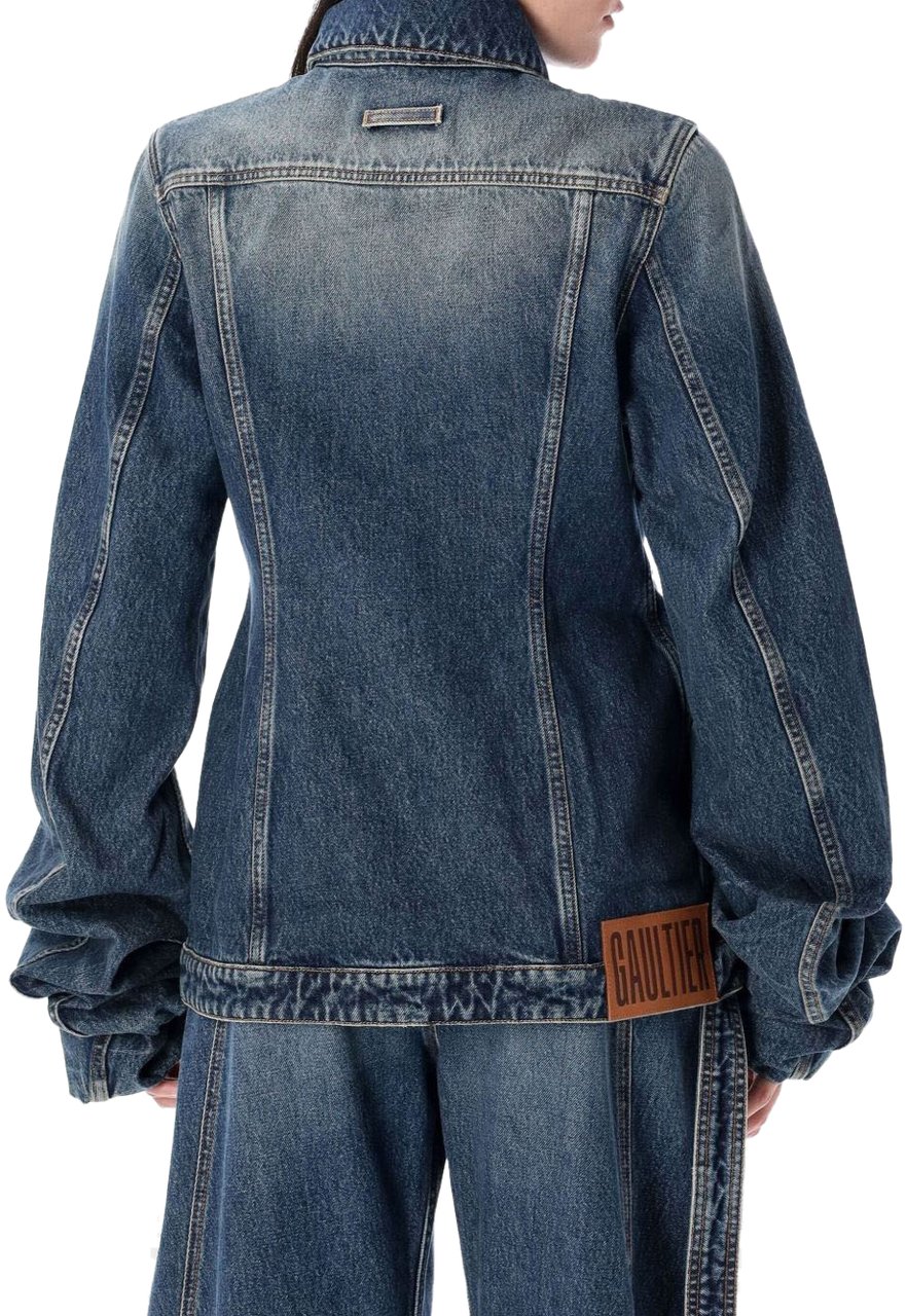 Jean Paul Gaultier Jackets Denim Blauw