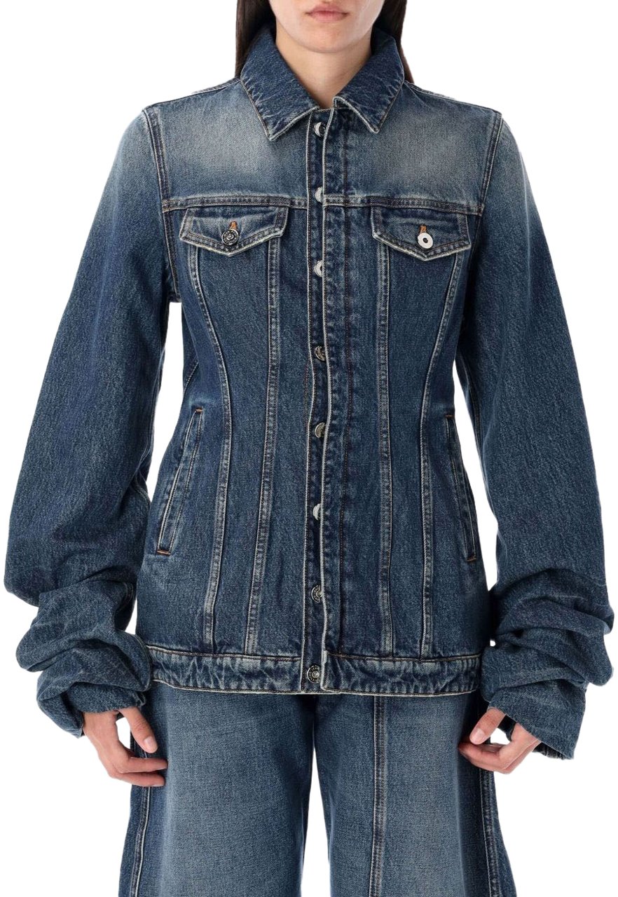 Jean Paul Gaultier Jackets Denim Blauw