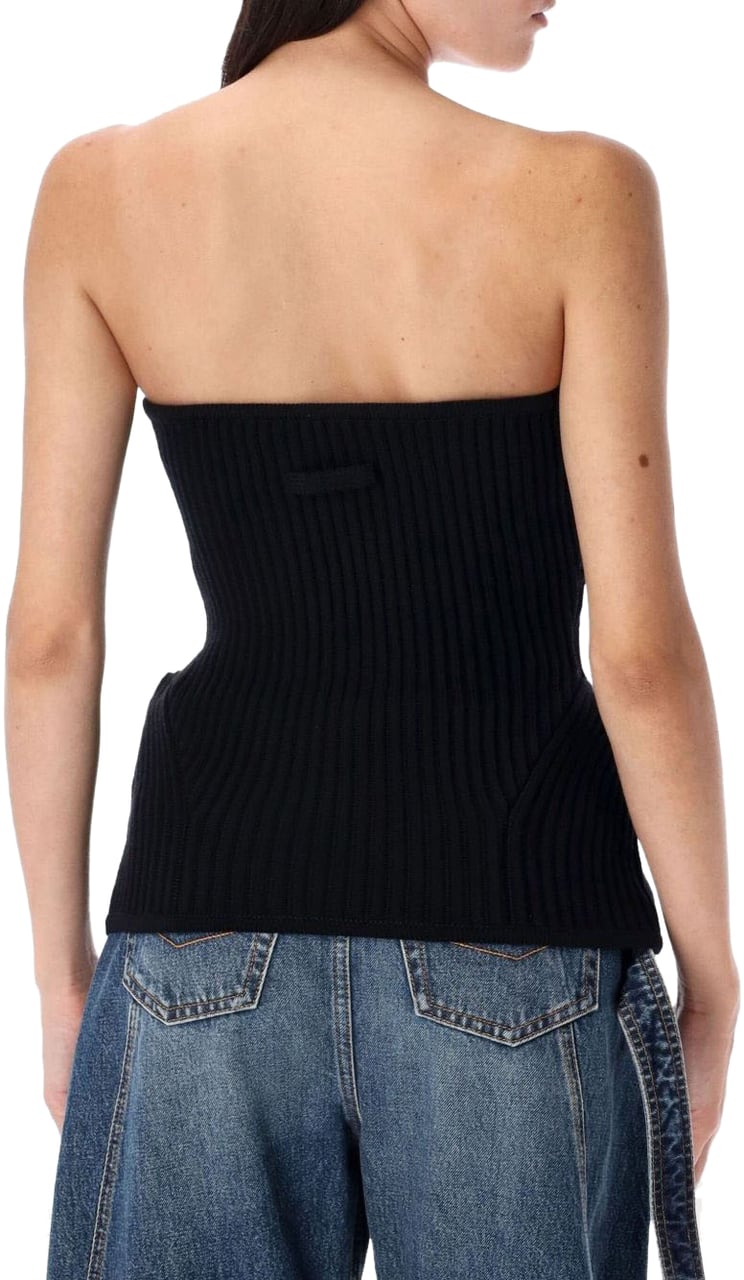 Jean Paul Gaultier Top Black Zwart