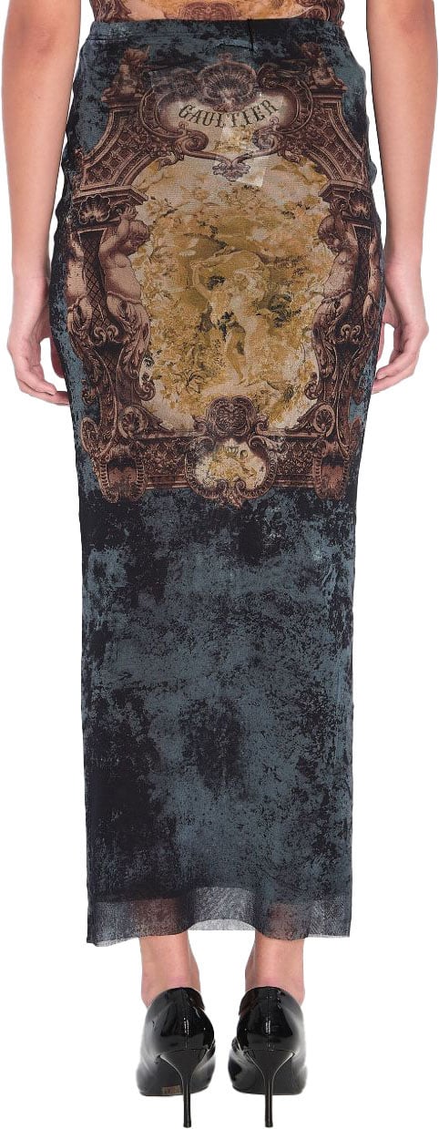 Jean Paul Gaultier Skirts Blackbluegreen Zwart