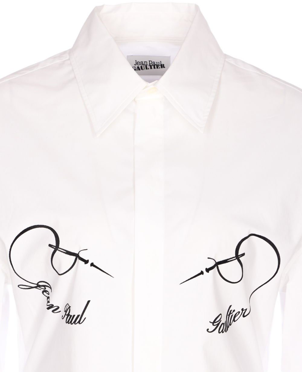 Jean Paul Gaultier Top White Wit