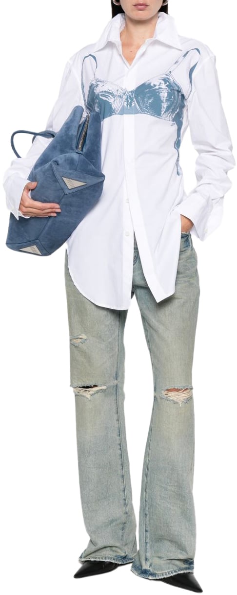 Jean Paul Gaultier Shirts White Wit