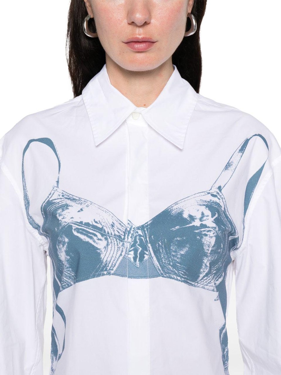 Jean Paul Gaultier Shirts White Wit