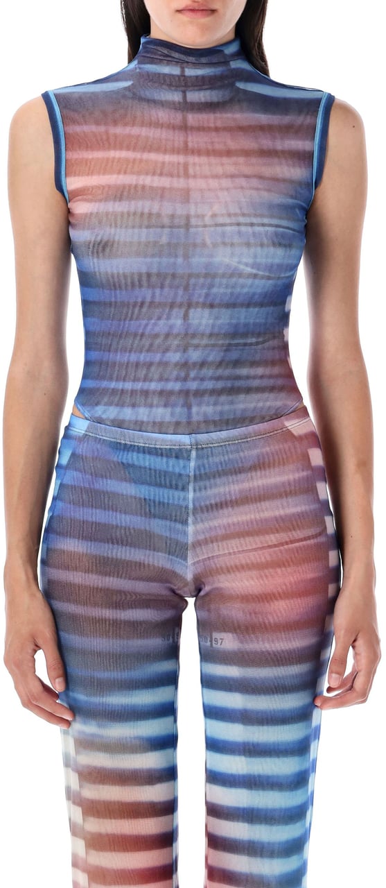 Jean Paul Gaultier Body Stirpe Air Light Blue Peach Blauw