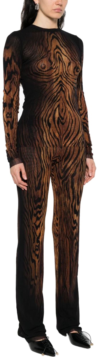 Jean Paul Gaultier Top Black Zwart