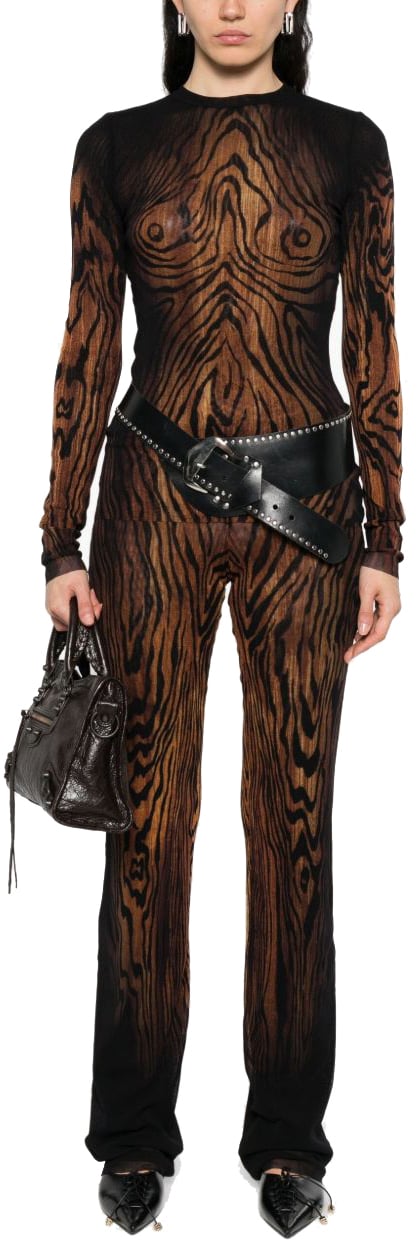 Jean Paul Gaultier Top Black Zwart