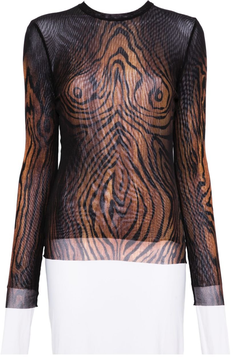 Jean Paul Gaultier Top Black Zwart