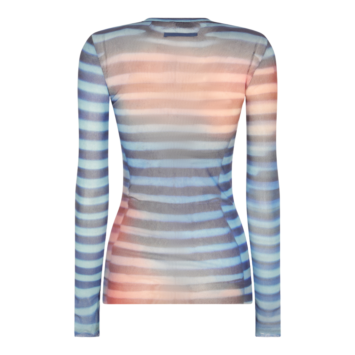 Jean Paul Gaultier Fitted Long-Sleeved Top Grijs