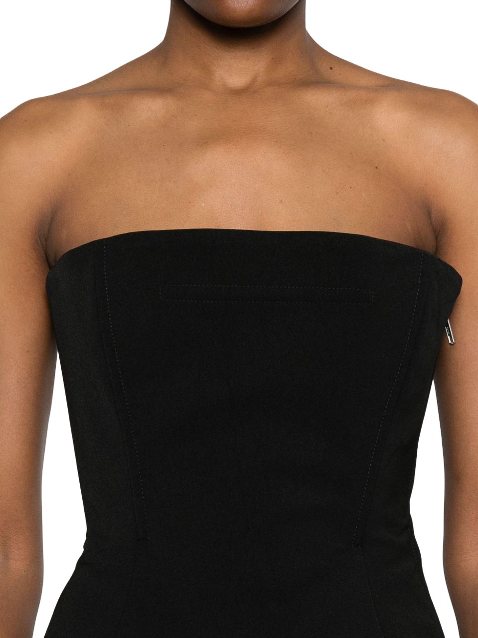 Jean Paul Gaultier Strapless Bodice Top Zwart