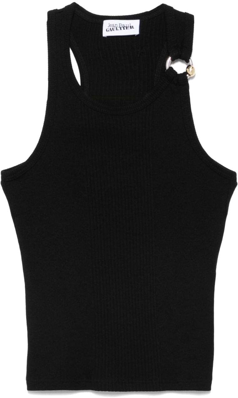 Jean Paul Gaultier Top Black Zwart
