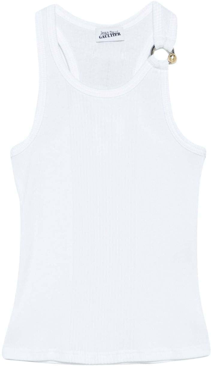 Jean Paul Gaultier Top White Wit