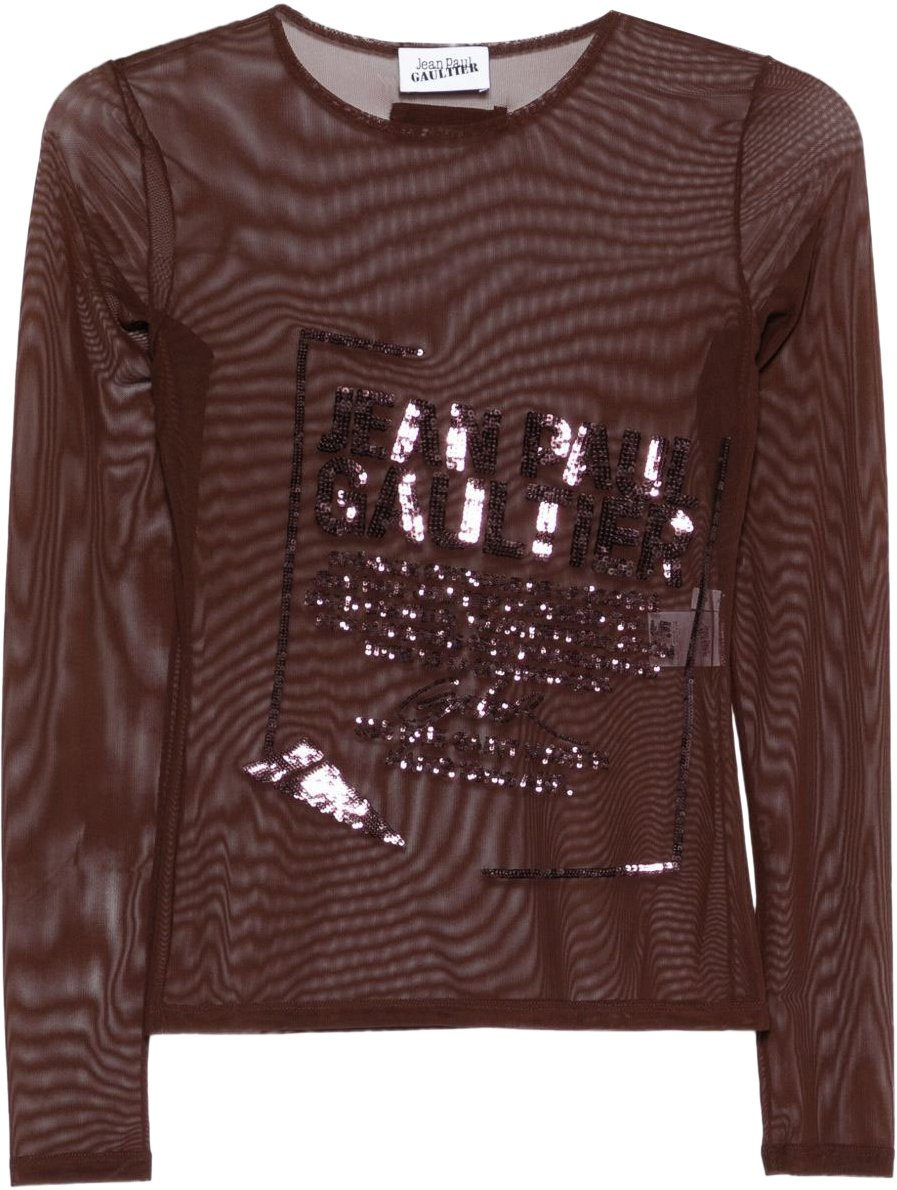 Jean Paul Gaultier Top Purple Paars