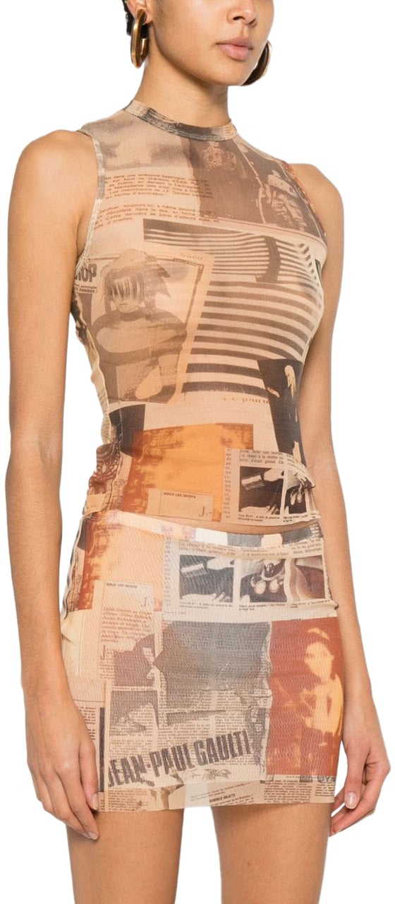 Jean Paul Gaultier Top Multicolour Divers