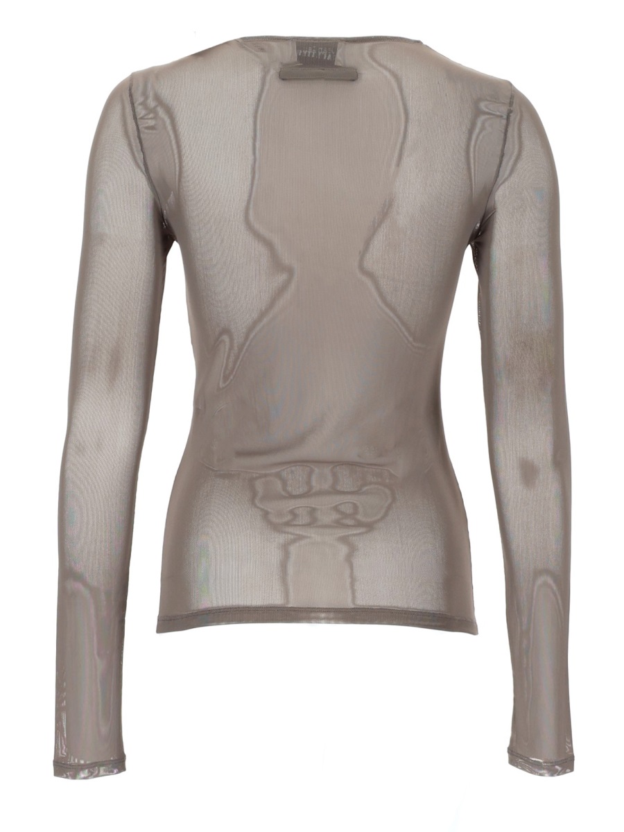 Jean Paul Gaultier Needles Jean Paul Gaultier Sheer Blouse Grijs