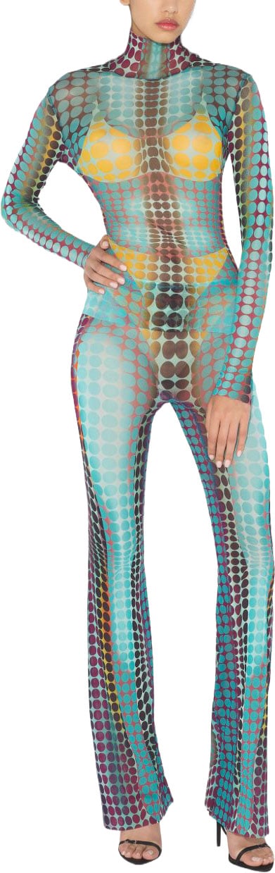 Jean Paul Gaultier Top Multicolor Divers