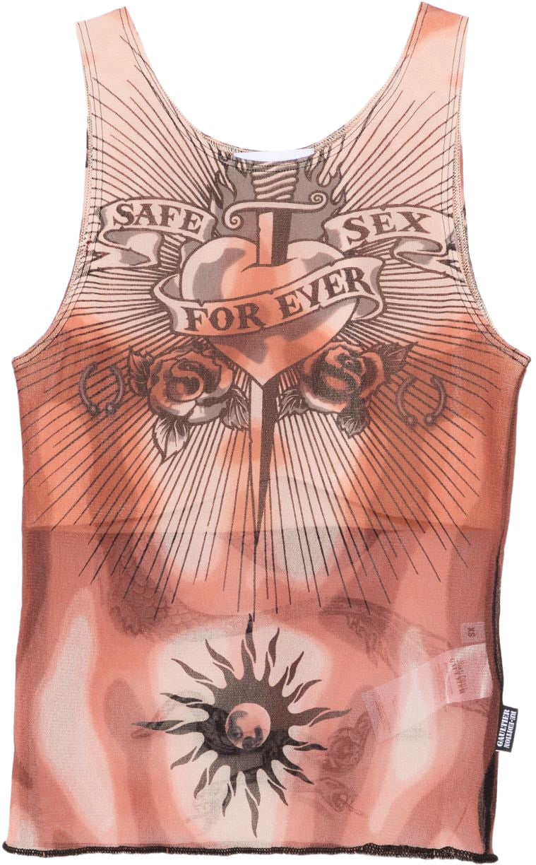 Jean Paul Gaultier Top Nude Beige