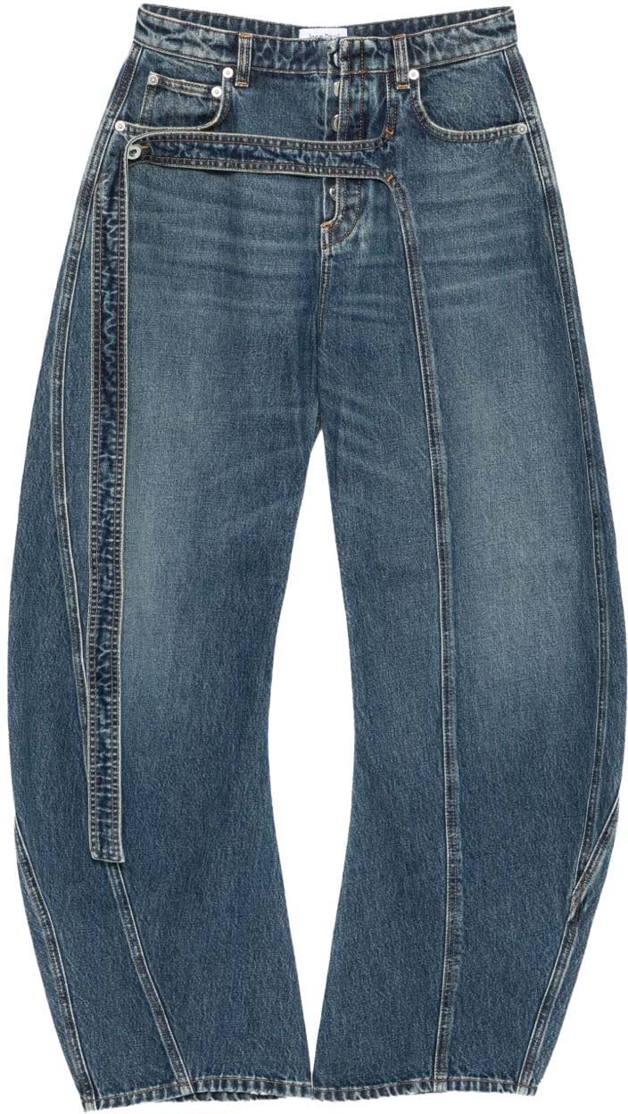 Jean Paul Gaultier Jeans Denim Blauw