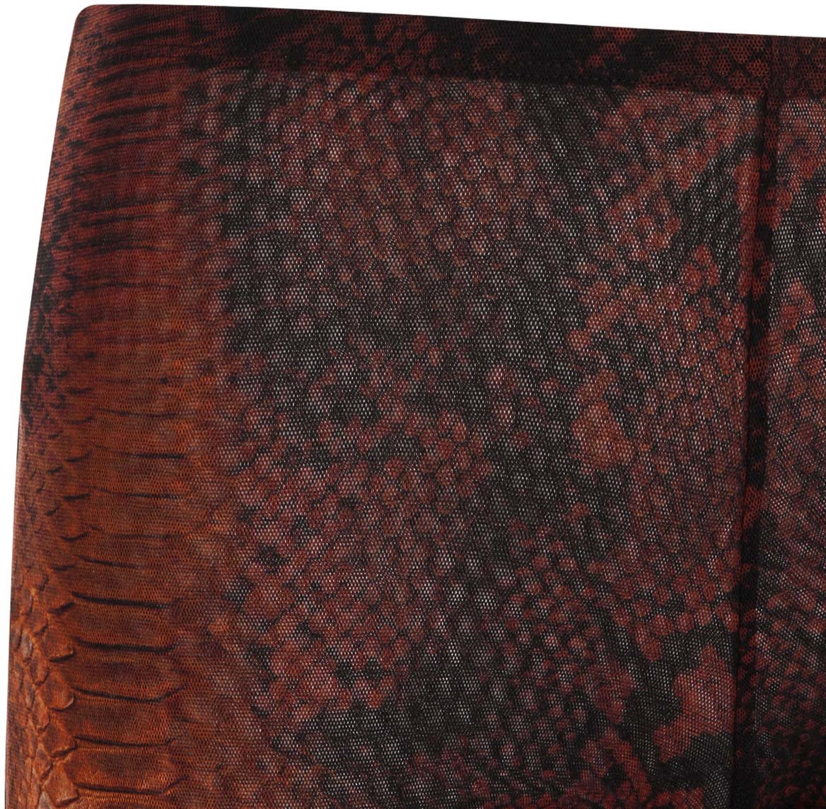Jean Paul Gaultier Slim Fit Trousers with Dark Brown Zwart