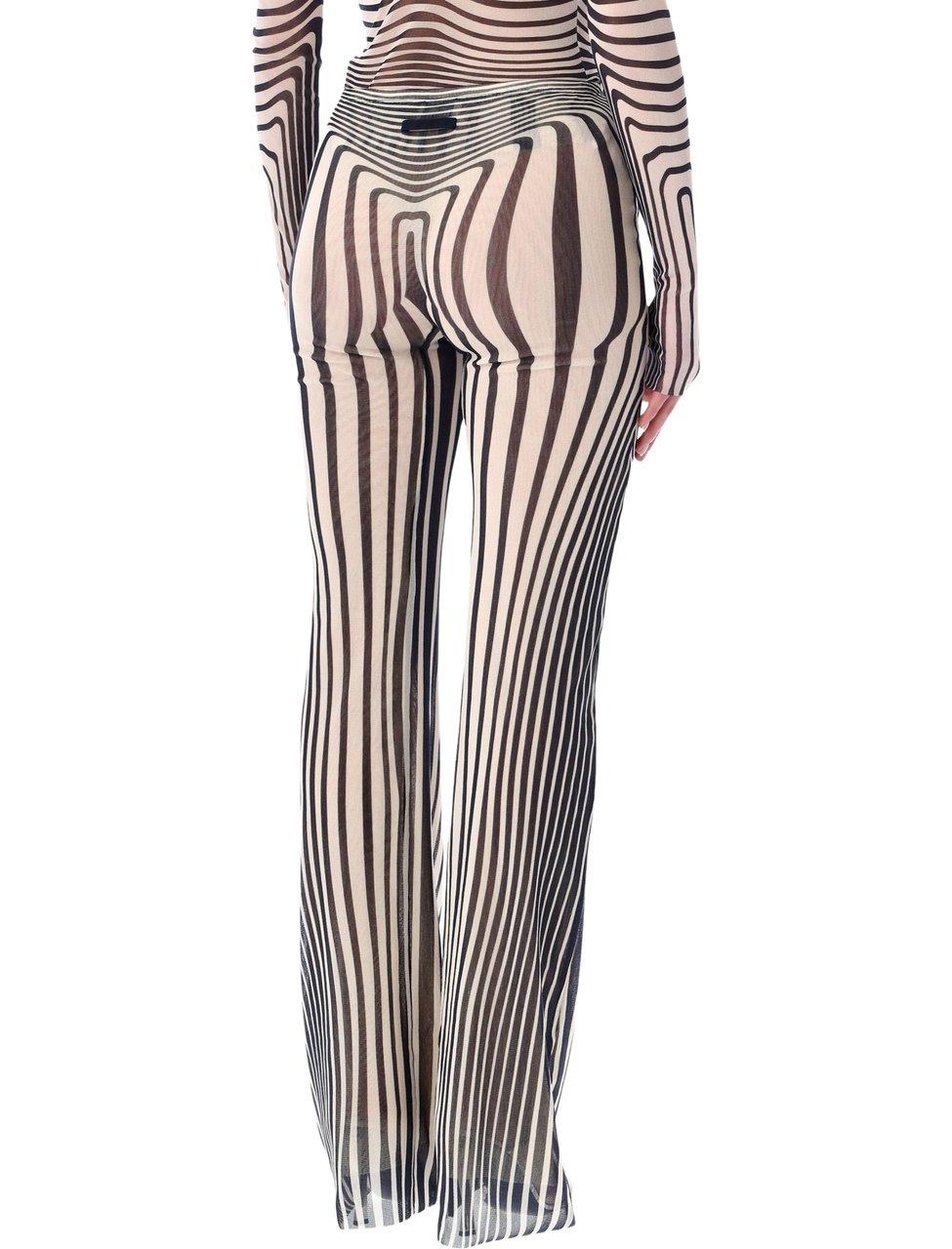 Jean Paul Gaultier Jean Paul Gaultier Re-Edition body morphing tulle pants Neutraal