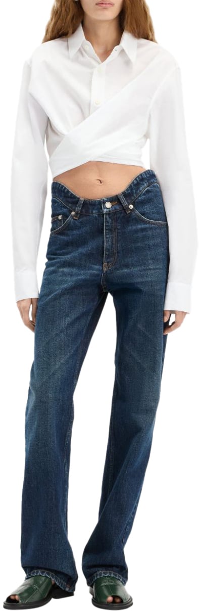 Jean Paul Gaultier Jeans Indaco Blauw