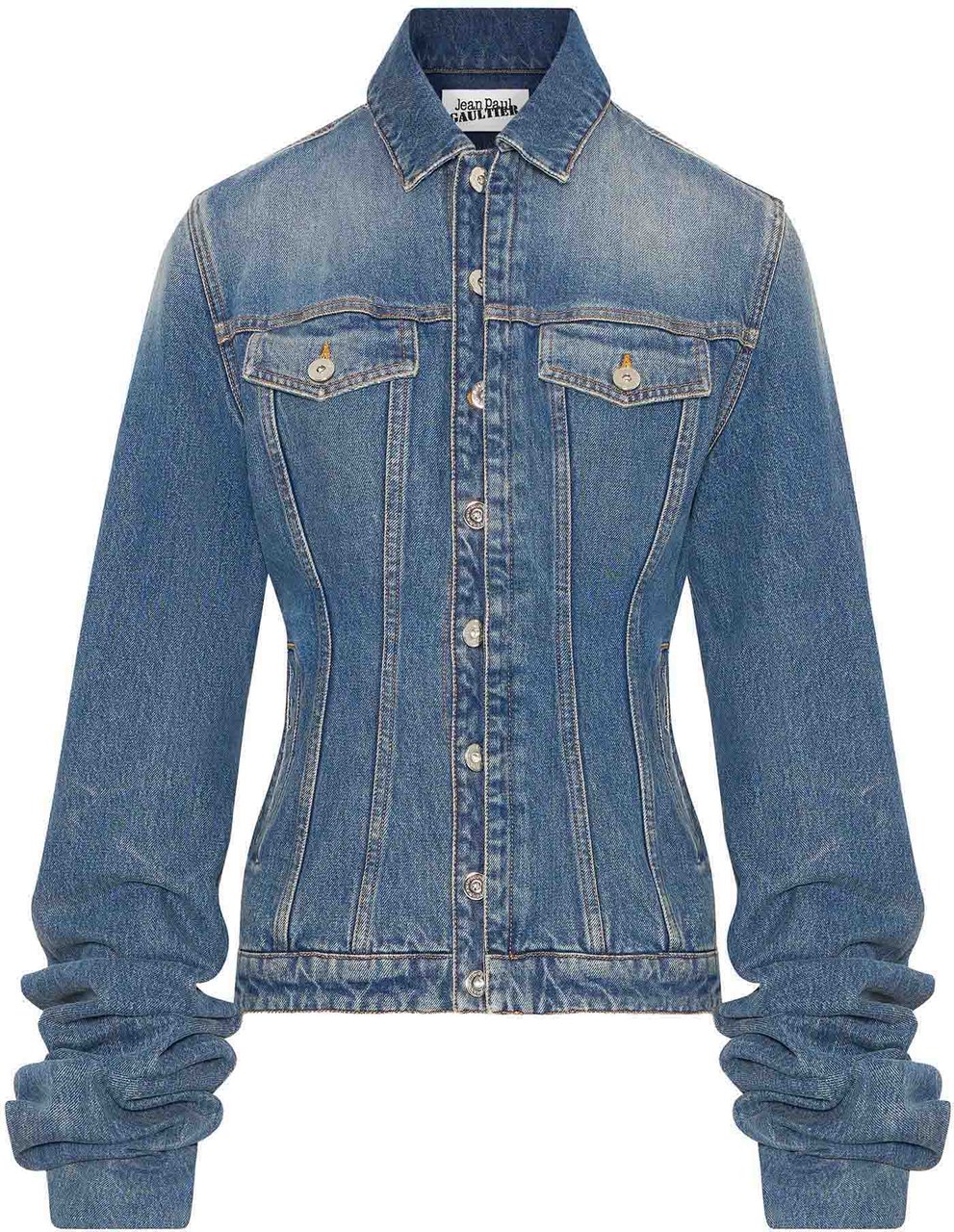 Jean Paul Gaultier Coats Blue Blauw