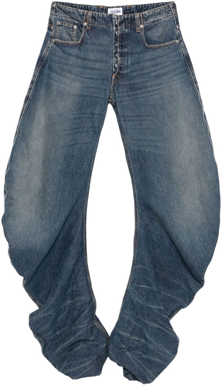 Jean Paul Gaultier Jeans Blue Blauw