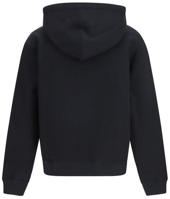 Jil Sander Black Cotton Sweatshirt Zwart