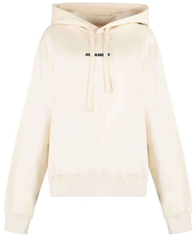 Jil Sander Jil Sander White Cotton Sweatshirt Wit