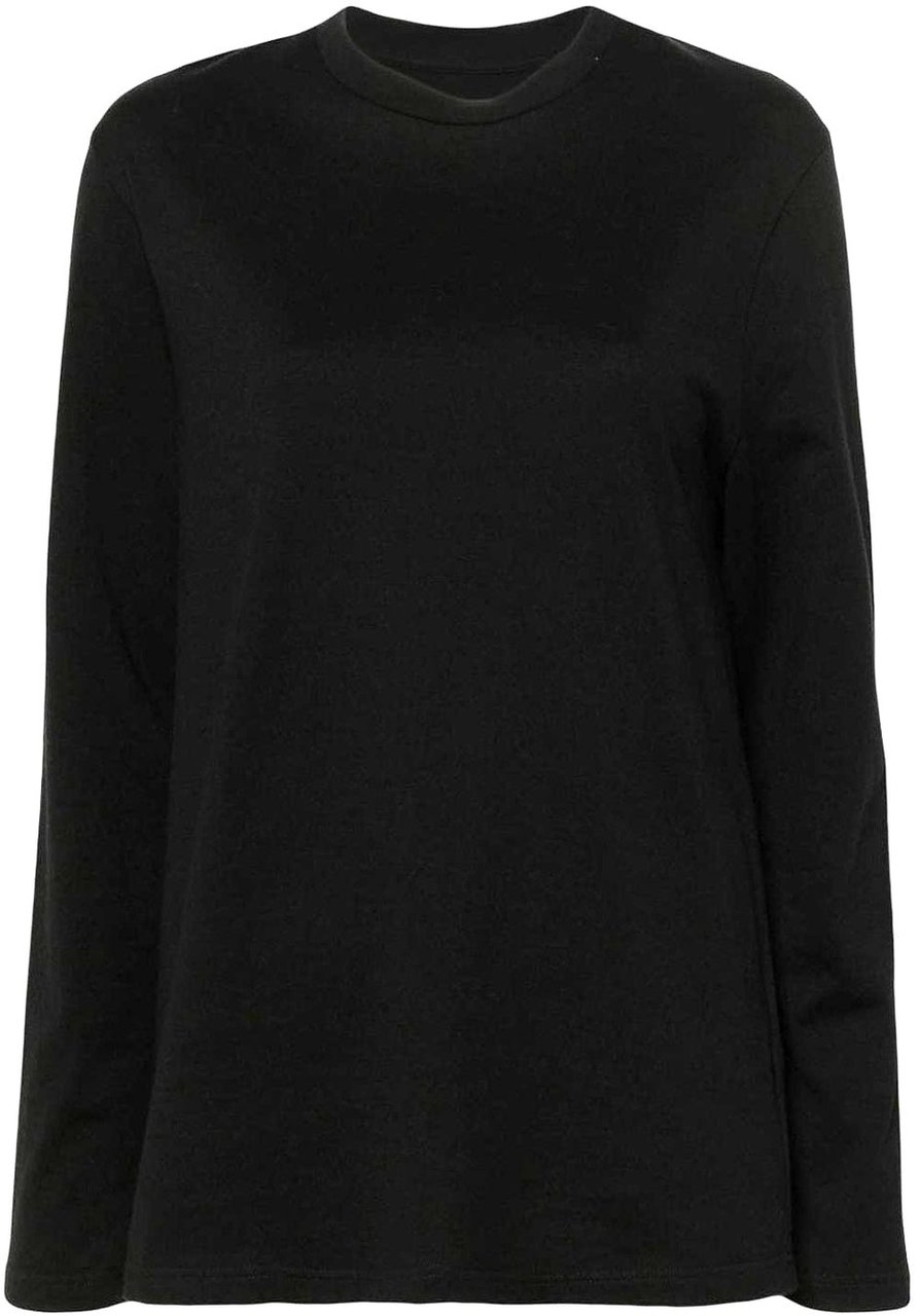 Jil Sander Long Sleeved t-Shirt Zwart