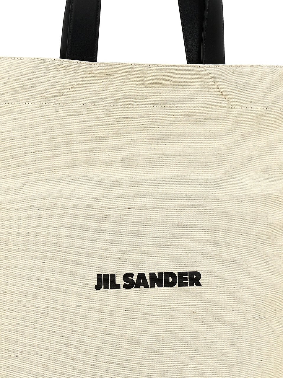 Jil Sander Bicolor Jute Tote Bag Divers