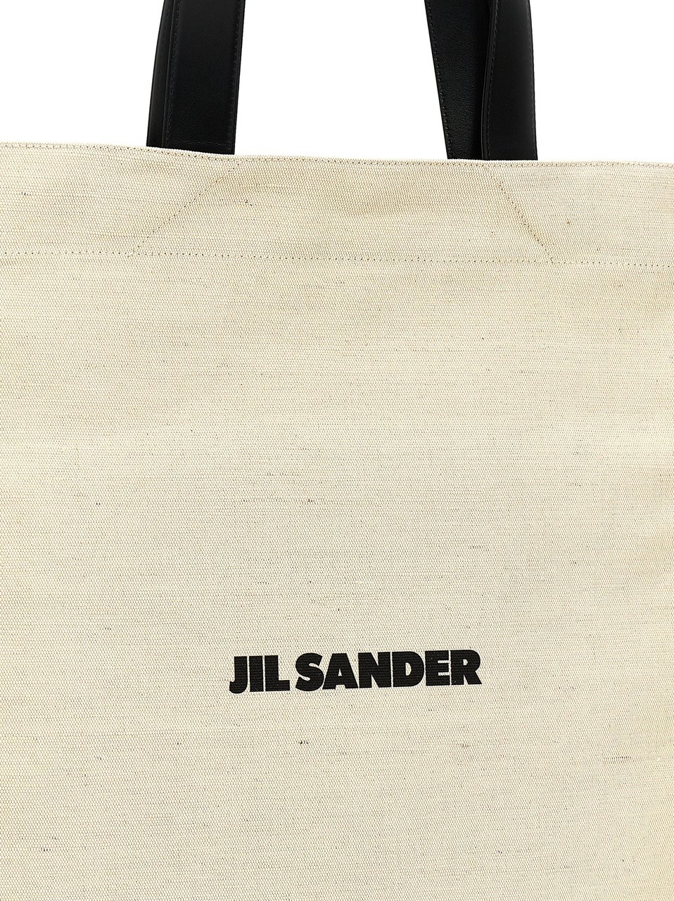 Jil Sander Bicolor Cotton Tote Bag Divers