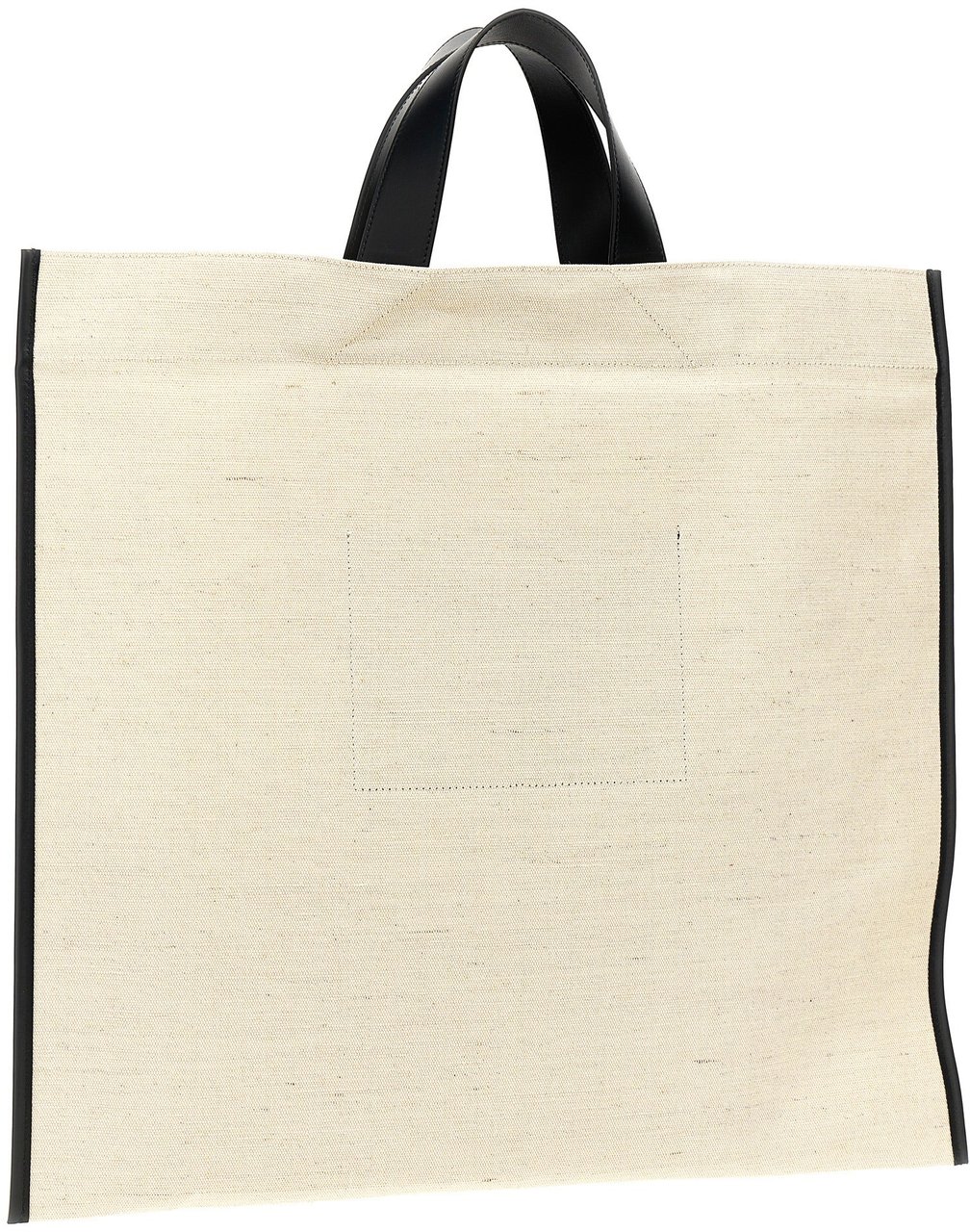 Jil Sander Bicolor Jute Tote Bag Divers