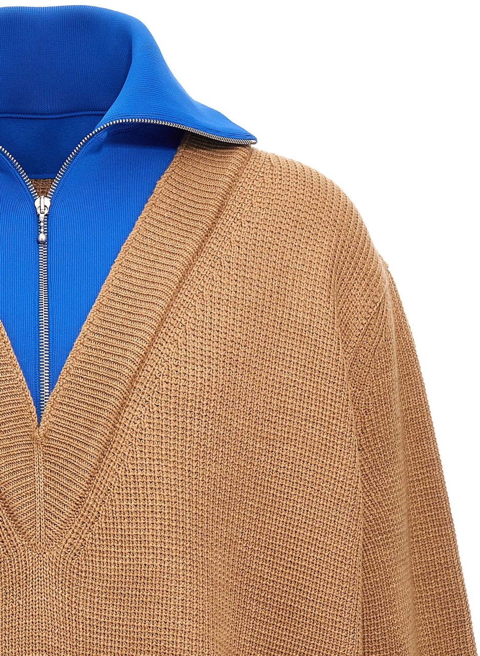 Jil Sander Multicolor Wool Cardigan Divers